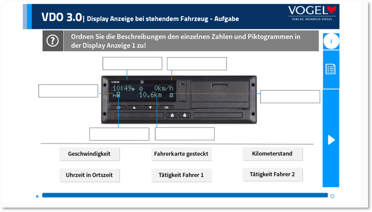  Praxistraining Digitales Kontrollgerät: VDO 3.0