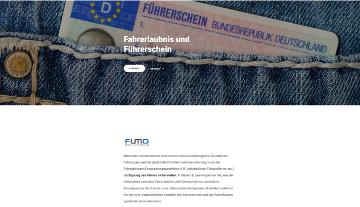 E-Learning: Fahrerlaubnis