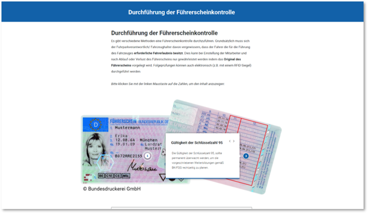 E-Learning: Fahrerlaubnis