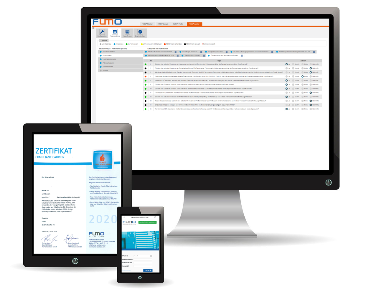 Checkliste: FUMO® Compliant Carrier Remote-Audit