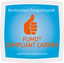 Als FUMO® Compliant Carrier beugen Sie bekannten Risikofaktoren wie Bußgeldern, Punkten, Gewinnabschöpfungen und strafrechtlichen Konsequenzen vor. Sie erzielen eine nachweisliche Qualitätssteigerung, Risikominimierung und einen hohen Imagegewinn für Ihr Unternehmen.